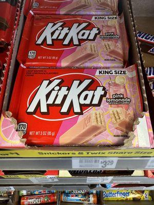 The New Kit Kat Pink Lemonade Flavor