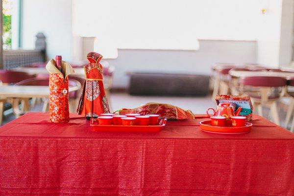 Details of a Chinese Tea Ceremony