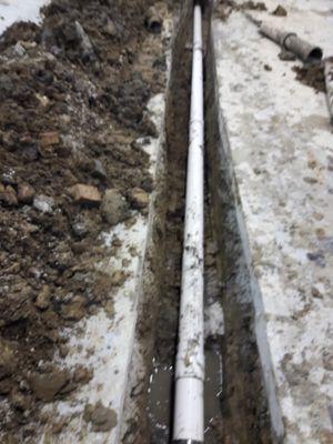 New Sewer Under Slab in Bensenville, IL