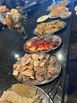 Breakfast spread