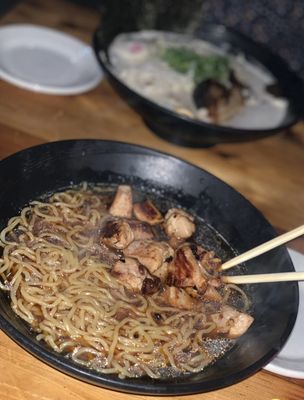 Another very plain shoyu ramen with chicken