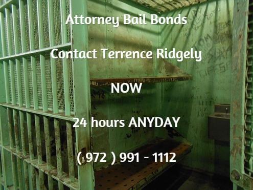 Attorney Bail Bonds Terrence Ridgely
  ( 972 ) 991 - 1112