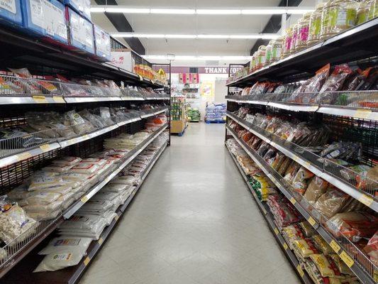 Huge aisle of spices! I swear they have everything you need except they were out of Saffron. Boo...