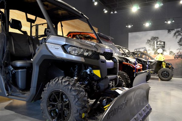 Can-Am Side-by-side Showroom at Brooks PowerSports.