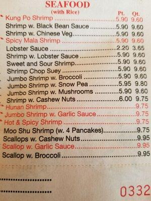 Seafood