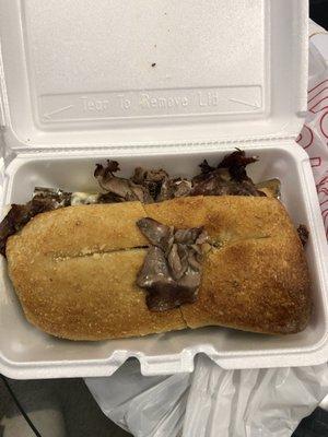 Medium Steak Sub. Bland.