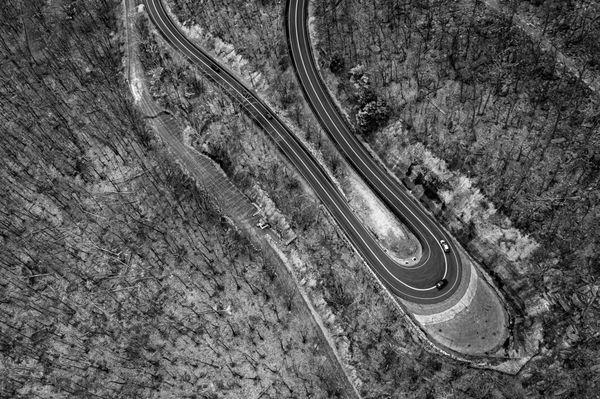 The Hairpin turn on Route 44/55 New Paltz NY