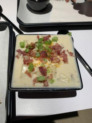 Loaded potato soup