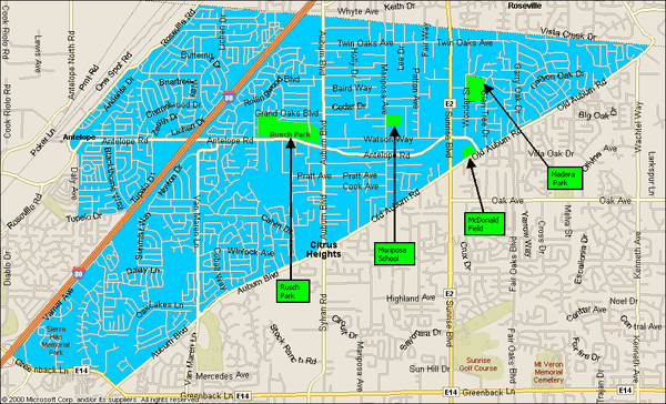 Map of CHLL Boundaries