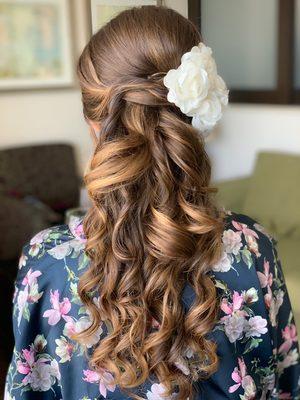 Wedding hair