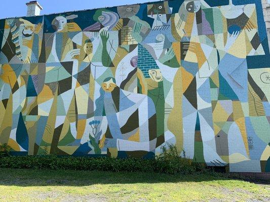 Public Art - Work and Play Mural