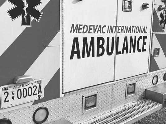 Back of Ambulance