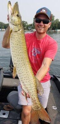 Muskie fishing