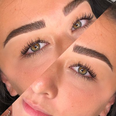 Combo brows by Katie McCarthy