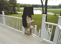 Outdoor Straight Stair Lift