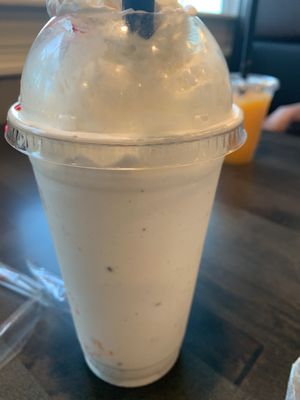 Cookie dough milkshake