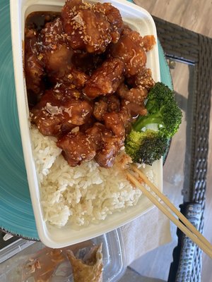 Sesame chicken