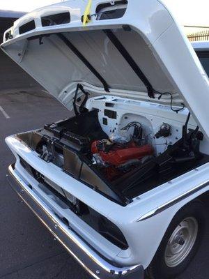 C10 Engine bay