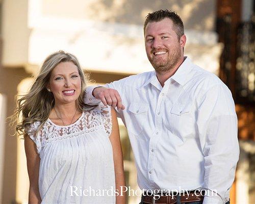 Brother and sister family portraits. Both wearing white shirts for their portrait. Images taken  sunset glowing look. https://goo.gl/u6gJTw