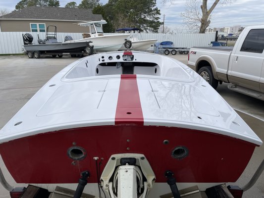 Cosmetic Boat Repair