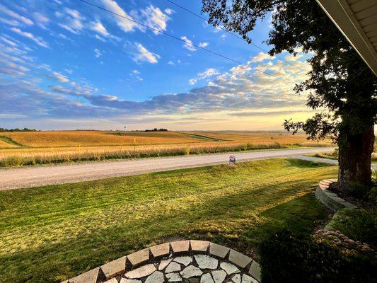 Our Acreage in Newton Iowa with breaktaking views!