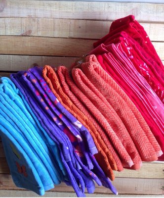 All color kitchen towels for $1ea.