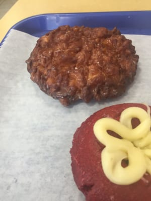 The Red Velvet Cake donut was perfect. Not overly sweet, soft on the inside, and just a little crispy on the outside.