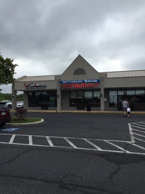 Family Restaurant Storefront