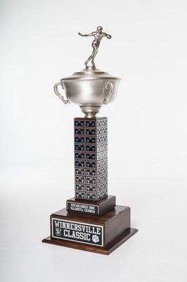 We are proud to present the Offical Winnersville Classic Trophy. One of the greatest traditions of our community.