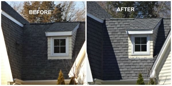 Before & after photos. These affordable shingles can give your home a luxury look on a budget....