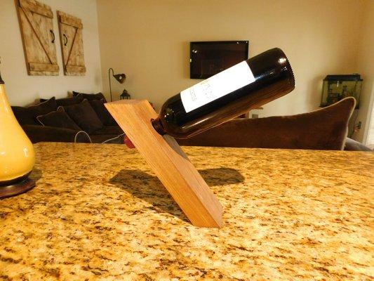 Wooden Wine Bottle Holder