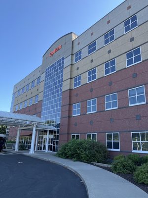 Radiology is on the first floor. This building is located in the same plaza as Ulster savings bank