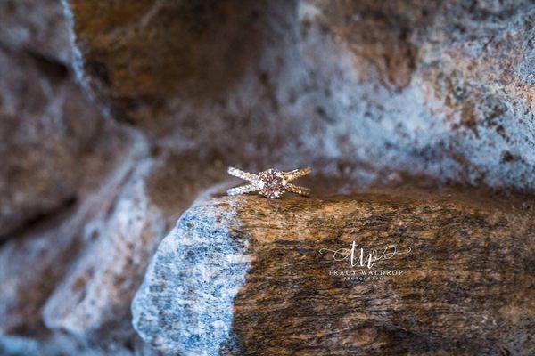 Professions shot of the ring in Asheville NC