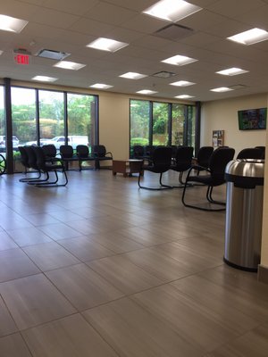 Huge waiting room