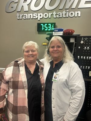 Ms Sharon Sherpa & Ms Rhonda Bartlett  Grooms Transportation in Columbus Ga