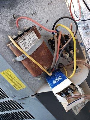 Fixing a bad capacitor