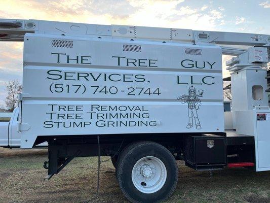 The Tree Guy Services LLC - Jackson, Michigan

https://www.facebook.com/thetreeguyservicesllc