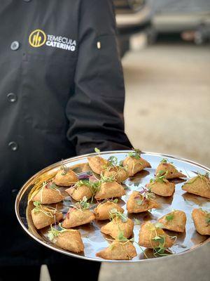 Curry Vegetable Samosa Appetizer