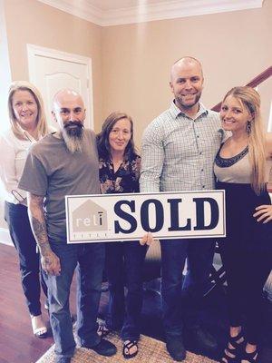 Congrats to Alison and Scott on the purchase of their home! We are so happy to hear that you love it just as much as you thought you would!!