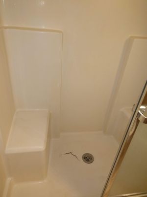 A new shower replacement? Costs about 3500.