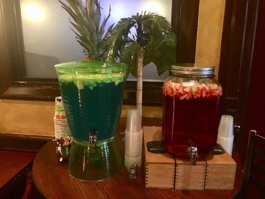 Blue and Green Hawaiian Jungle Juice for Belly's Lovely Luao!