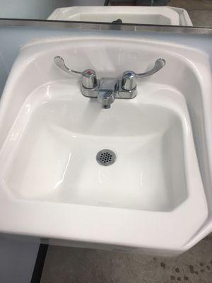 Clean sink