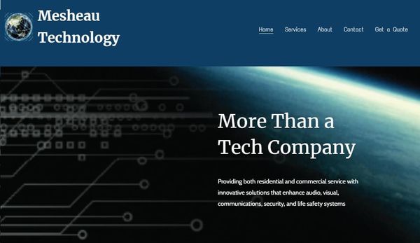 New website launched!  Check it out! www.mesheautechnology.com