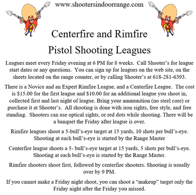 Here is information about our leagues.