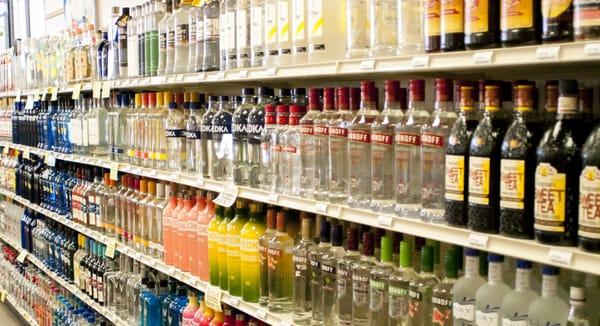 A vodka selection with everything you would need!