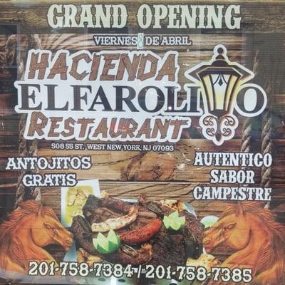 Hacienda El Farolito Restaurant - Grand Opening