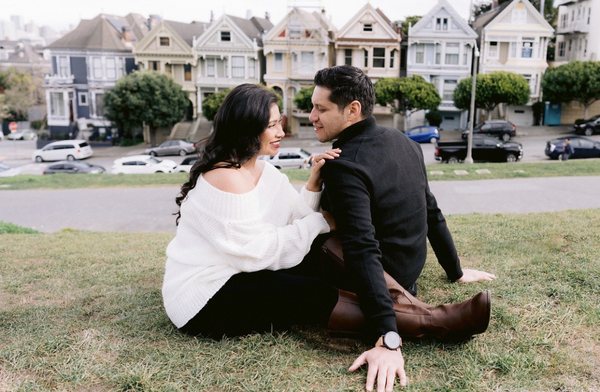 Engagement shoot- Painted ladies