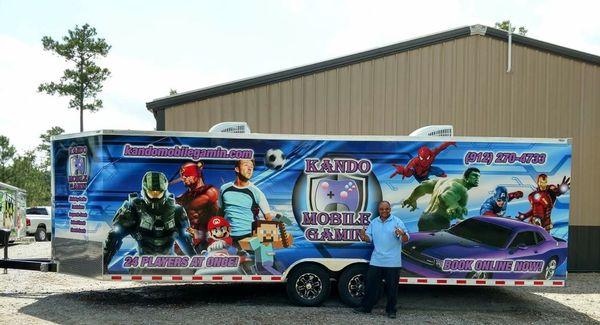 Kando Mobile Gamin  mobile Video Game Theater