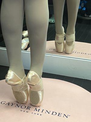 Pointe shoes