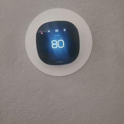 Wi-Fi thermostat upstairs